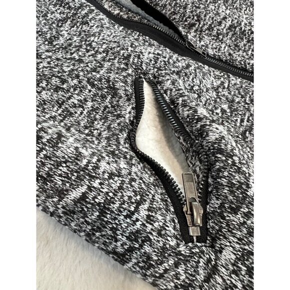 NWT OOKIE & LALA Women's Size S Faux Fur Shearling Heathered Jacket - Picture 12 of 15